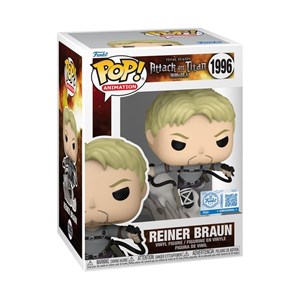 FUNKO POP Animation: Attack On Titan - 1996 Reiner Braun (Exclusive) 9cm