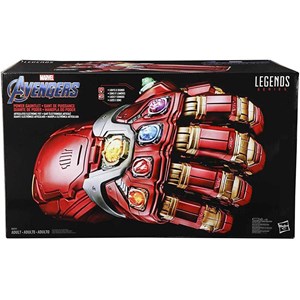 HASBRO 77709 - MARVEL AVENGERS LEGENDS SERIES REPLICA GUANTO DEL POTERE  (articolato,elettronico,indossabile con luci e suoni)