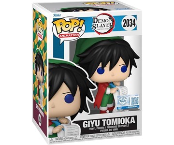 FUNKO POP Animation: Demon Slayer - 2034 Giyu Tomioka (Exclusive) 9cm