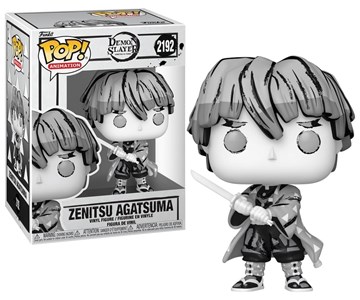 FUNKO POP Animation: Demon Slayer -2192 Zenitsu Agatsuma (Sumi Ink) 9cm