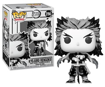 FUNKO POP Animation: Demon Slayer -2194 Kyojuro Rengoku (Sumi Ink) 9cm