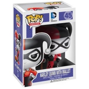 FUNKO POP DC Comics - 45 Harley Queen with Mallet 9 cm  (DAMAGED BOX)