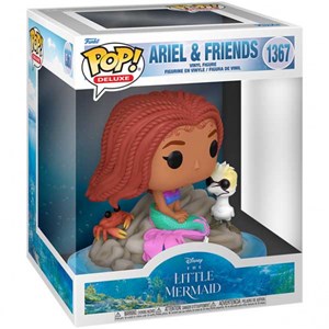 FUNKO POP  Disney: La Sirenetta - 1367 Ariel and Friends Deluxe 9 cm  (DAMAGED BOX)