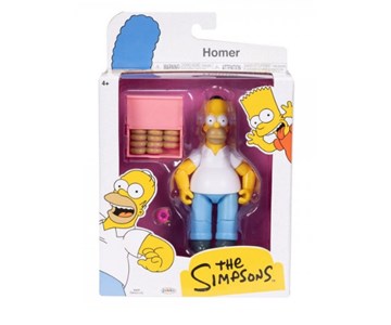 JAKKS PACIFIC The Simpsons personaggi deluxe figures 13 cm - Assortimento 6 pz)