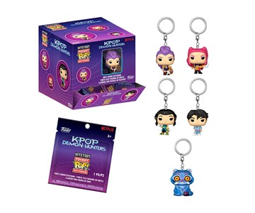 FUNKO POP Keychain Blind Animation: K-Pop Demon Hunters 12pz