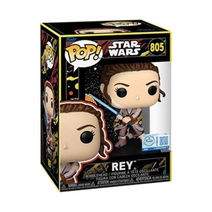 FUNKO POP Star Wars: The Force Awakens - 805 Rey (Retro) (Exclusive) 9cm