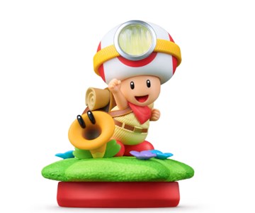 AMIIBO di Capitan Toad e fiore parlante (Super Mario Bros. Wonder)