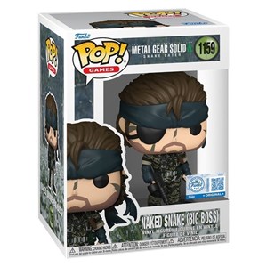 FUNKO POP Games: Metal Gear Solid - 1159 Naked Snake (Big Boss) (Exclusive) 9cm