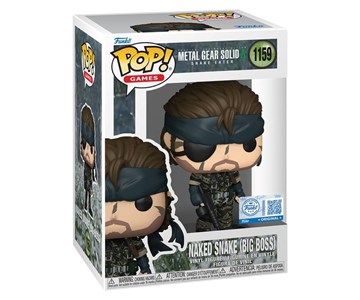 FUNKO POP Games: Metal Gear Solid - 1159 Naked Snake (Big Boss) (Exclusive) 9cm