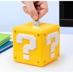 PALADONE Super Mario Question Block Money Box