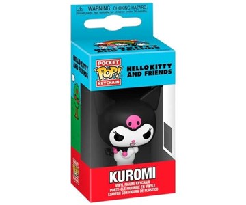 FUNKO POP Keychain Sanrio: Hello Kitty and Friends - Kuromi