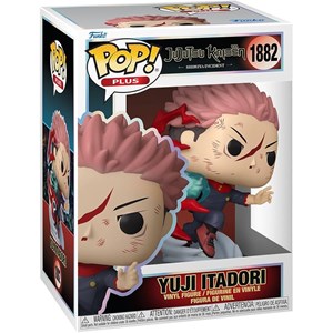 FUNKO POP Plus: Jujutsu Kaisen- Yuji Itadori 9 cm (DAMAGED BOX)