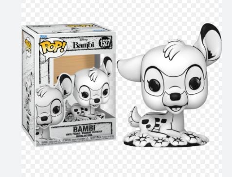 FUNKO POP Disney: Sketched- Bambi 9 cm (DAMAGED BOX)