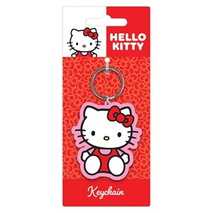 PYRAMID HELLO KITTY (POSE) PVC KEYCHAIN