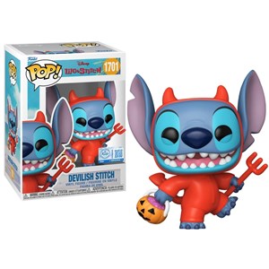 FUNKO POP Disney:  Lilo & Stitch - 1701 Devilish Stitch (Exclusive) 9cm