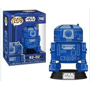 FUNKO POP Star Wars: Star Wars S11- R2-D2 Blue Print concept 9 cm (DAMAGED BOX))