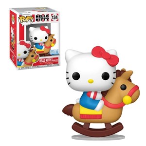 FUNKO POP Premium Hello Kitty - 134 Hello Kitty on Rocking Horse (Exclusive) (DAMAGED BOX)