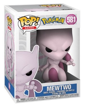 FUNKO POP  Pokemon - 581 Mewtwo 9 cm (DAMAGED BOX)