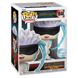 FUNKO POP Jujutsu Kaisen - 1648 Satoru Gojo (Exclusive) 9 cm (DAMAGED BOX)