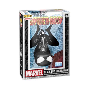 FUNKO POP Cover: Marvel - 71 Black Suit Spider-Man (Exclusive) (DAMAGED BOX)