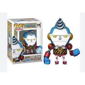 FUNKO POP One Piece - 1776 General Franky (Exclusive) 9cm (DAMAGED BOX)