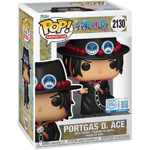 FUNKO POP Animation: One Piece - 2130 Portgas D. Ace Intro (Exclusive) 9 cm (DAMAGED BOX)