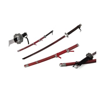 FL24960.55 Katana Kusabimaru Rossa - Acciaio 105cm