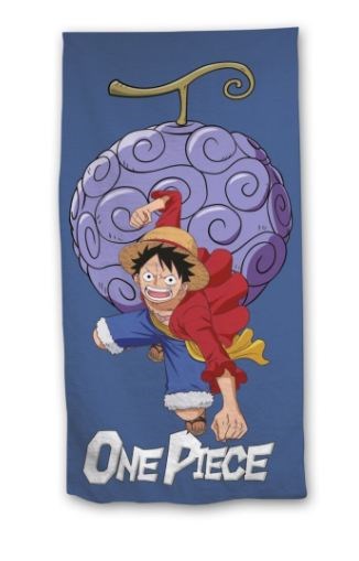 Aymax - ONE PIECE - Asciugamano 70X140CM 100% POLYESTER