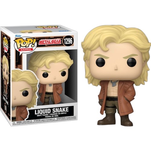 FUNKO POP Games: Metal Gear Solid - 1296 Liquid Snake 9cm