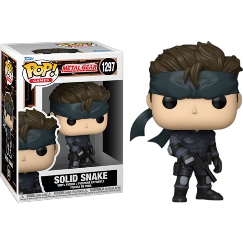 FUNKO POP Games: Metal Gear Solid - 1297 Solid Snake 9cm