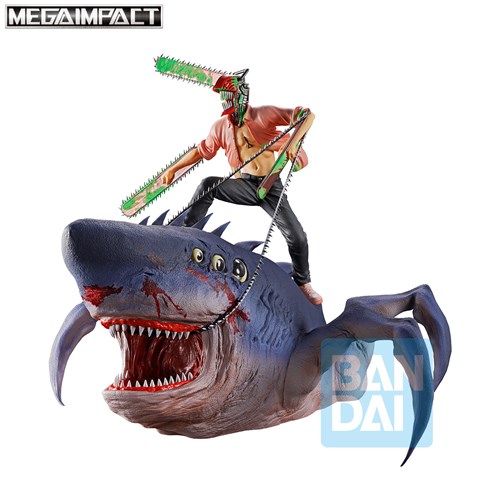 BANPRESTO 72502 - Ichibansho Figure Chainsawman & Beam (The Movie Second)