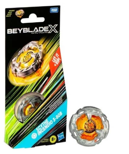 Hasbro BeyBlade X: Booster Single Top - Scythe Incendio (G0285)
