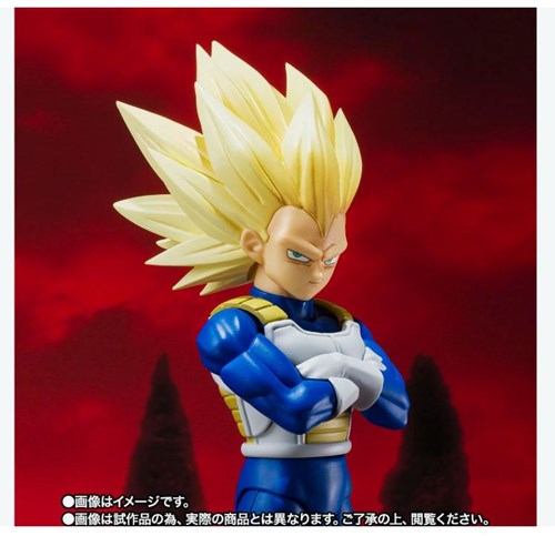 BANDAI 114592 Dragon Ball Daima Super Saiyan 3 Vegeta S.h.figuarts