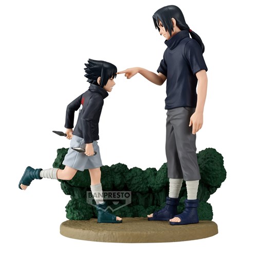 BANPRESTO 74577 - Naruto Shippuden Memorable Saga - Sasuke Uchiha & Itachi Uchiha