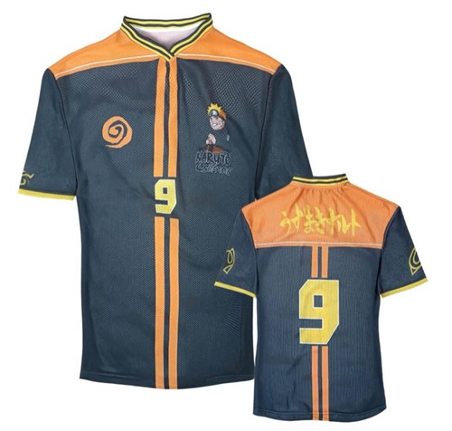 T-Shirt oversize traforata - Naruto - HOOP001 UOMO S-M