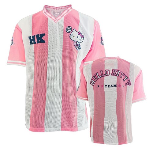 T-Shirt oversize traforata Donna - Hello Kitty - HOHK002D S-M