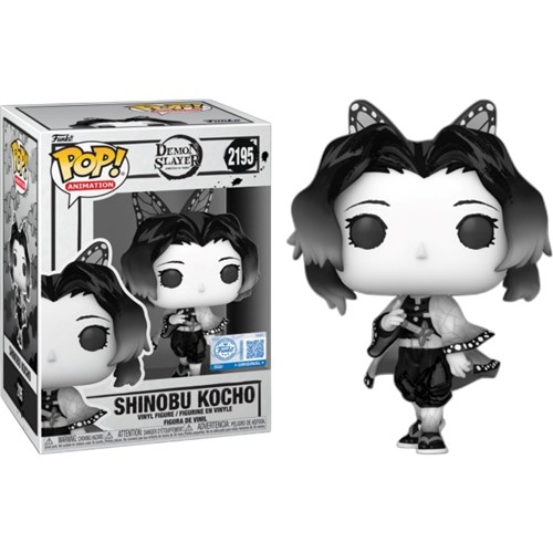 FUNKO POP Animation: Demon Slayer - 2195 Shinobu Kocho (Sumi-ink) (Exclusive) 9cm