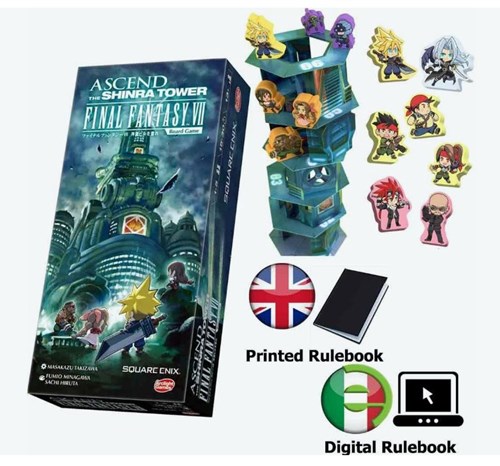 Square Enix 114681 Final Fantasy Vii - Ascend The Shinra Tower - The Board Game