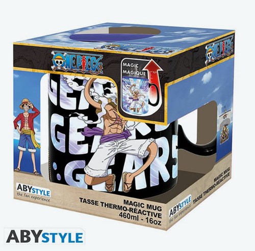 ABYSTYLE - ONE PIECE - Mug Heat Change - 460ml - Gear 5th - cardboard x2
