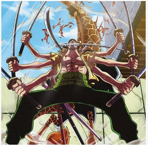 ABYSTYLE - ONE PIECE - Poster Maxi 91.5x61 FSC MIX - Zoro vs Kaku