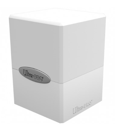 ULTRA PRO Porta Mazzo - Satin Cube - Arctic White
