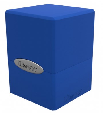 ULTRA PRO Porta Mazzo - Satin Cube - Pacific Blue