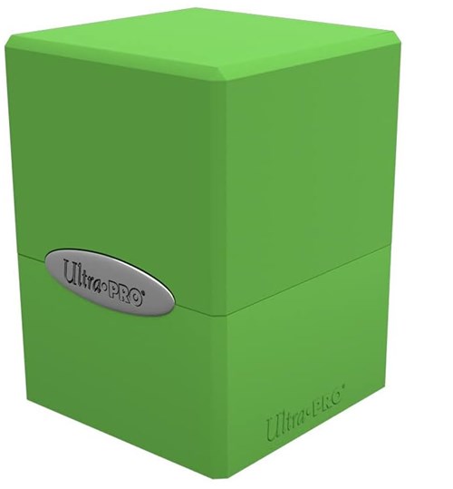 ULTRA PRO Porta Mazzo - Satin Cube - Lime Green