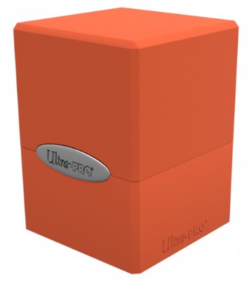 ULTRA PRO Porta Mazzo - Satin Cube - Pumpkin Orange