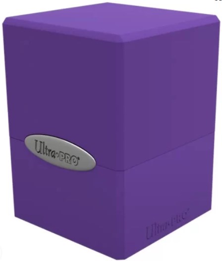 ULTRA PRO Porta Mazzo - Satin Cube - Royal Purple