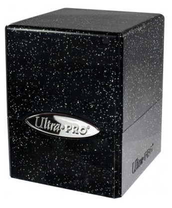 ULTRA PRO Porta Mazzo - Satin Cube - Glitter Black