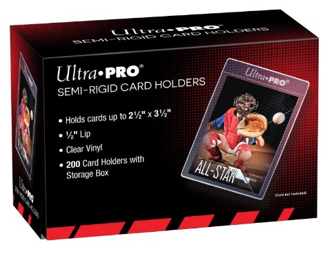 ULTRA PRO Semi-Rigid Card Holder for Standard Size Cards