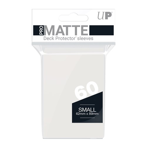 ULTRA PRO 60 Deck Protector Sleeves PRO-Matte Small - Clear