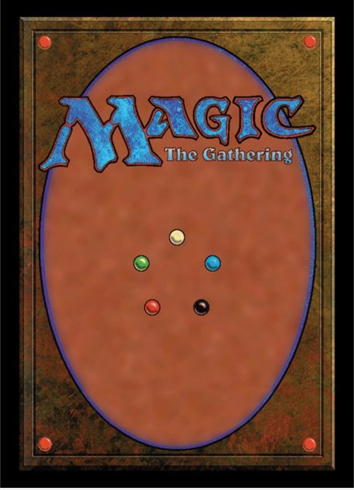 ULTRA PRO 100 Deck Protector Sleeves Standard  Classic Card Back - Magic: The Gathering