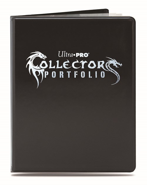 ULTRA PRO Portfolio 9-Pocket Gaming Collectors - Black
